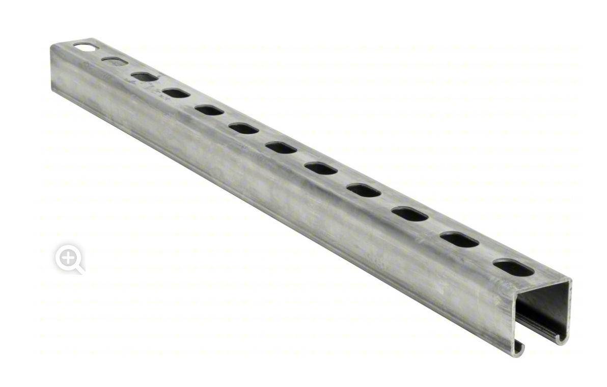 5/8" SLOT STRUT CHNL 10'