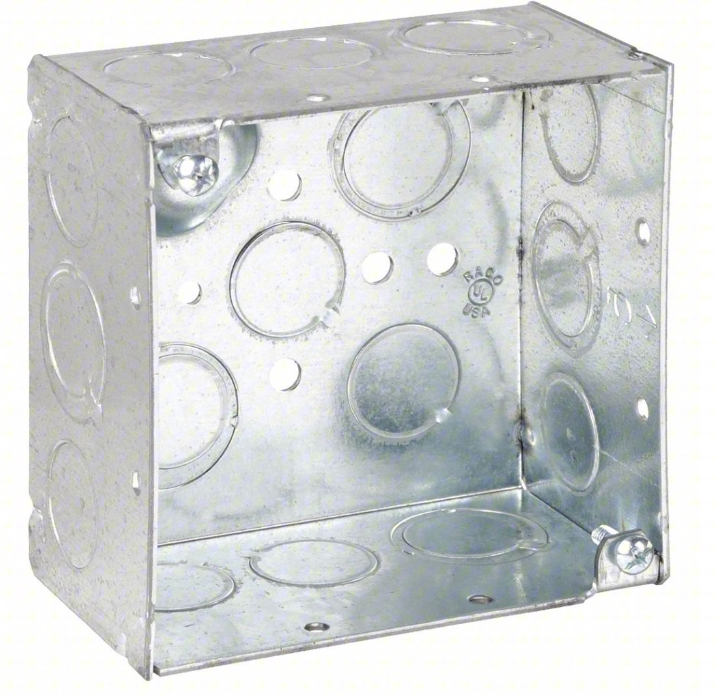 4SQ 2 1/8" DEEP BOX WELDED 8-3/4"