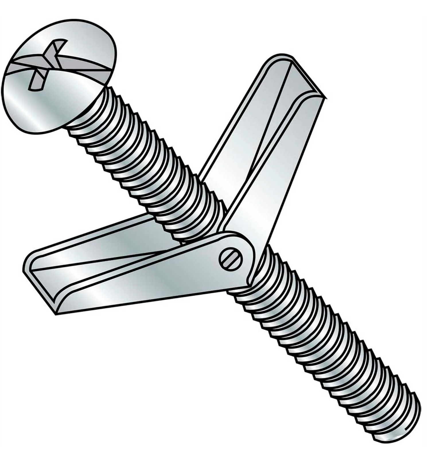 1/4x4 toggle bolt (50jar)