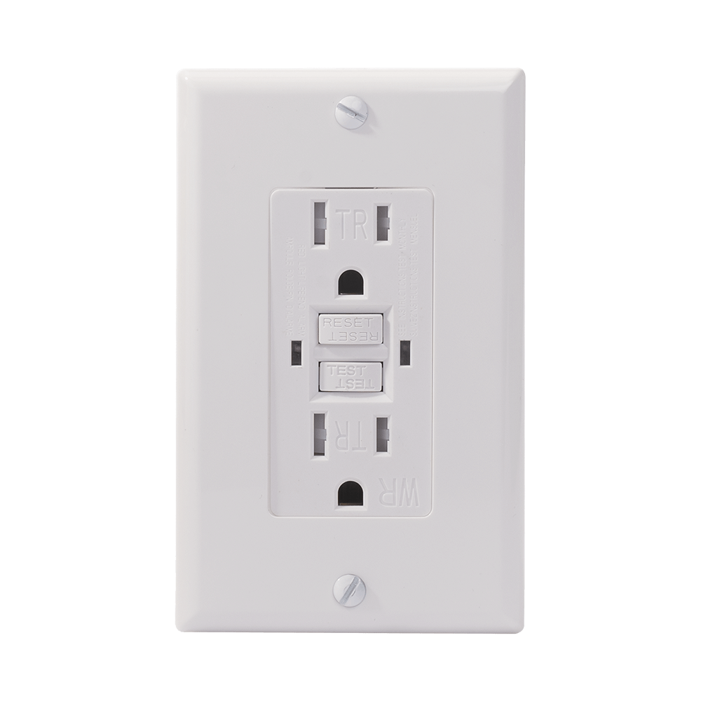 15Amp/125Volt GFCI, Duplex Tamper Resistant GFCI Outlet/Weather Resistant GFCI Outlet