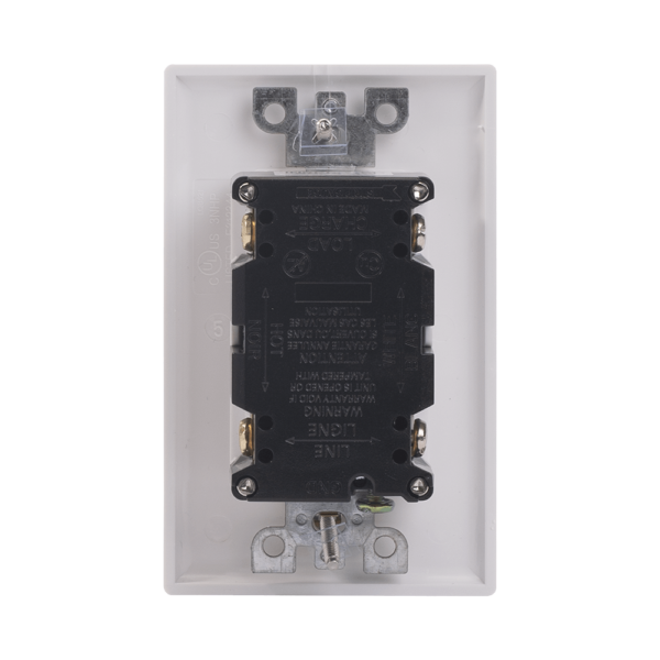 20Amp/125Volt GFCI, Duplex Tamper Resistant/Weather Resistant GFCI Outlet