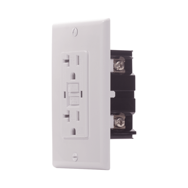 20Amp/125Volt GFCI, Duplex Tamper Resistant/Weather Resistant GFCI Outlet