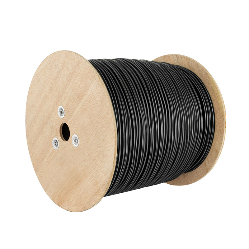 THHN/THWN-2 8 AWG Strand Copper Wire Black 600V 1000' | Bullseye Industrial Sales
