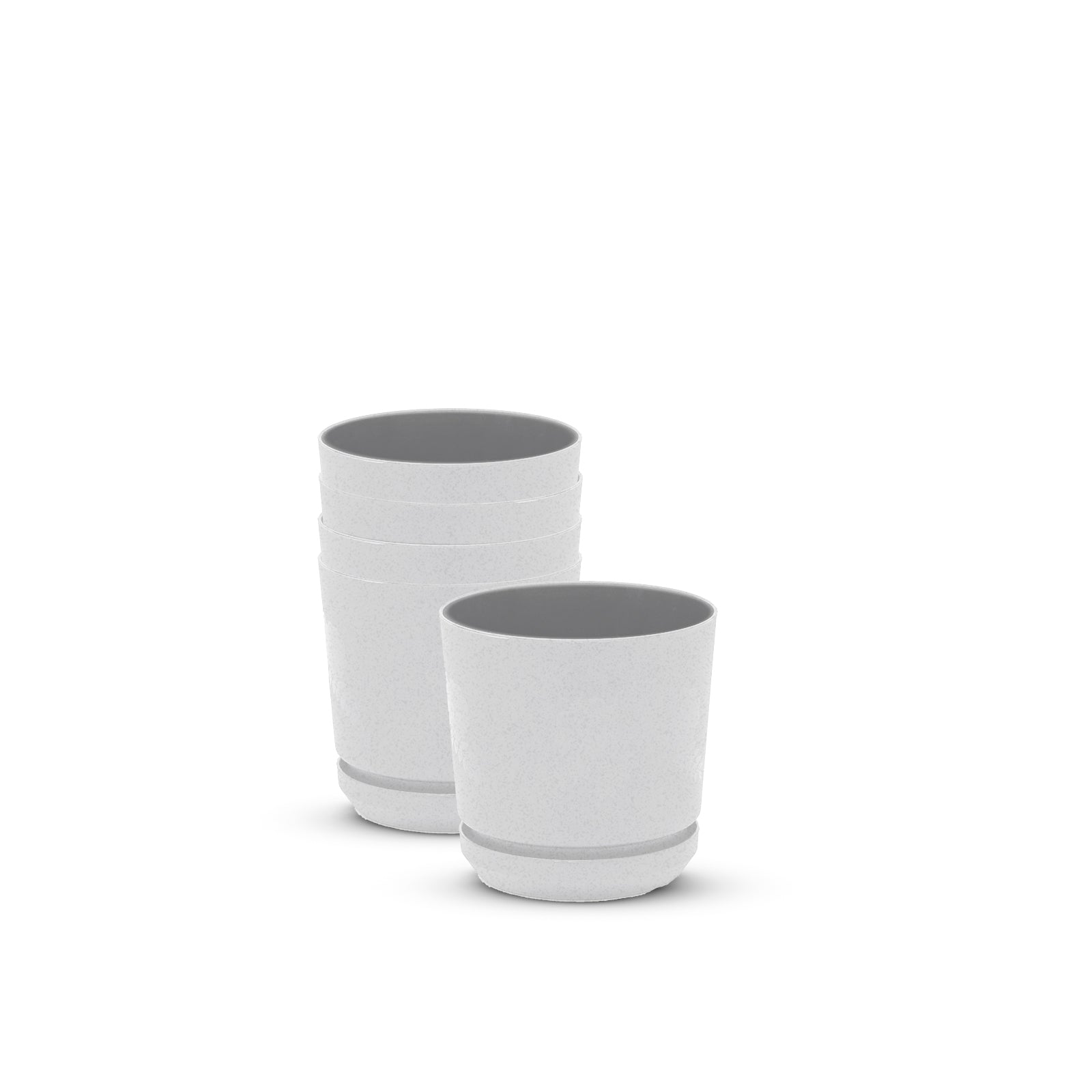Cylindrical Pot 4" Floral - Artistic Line