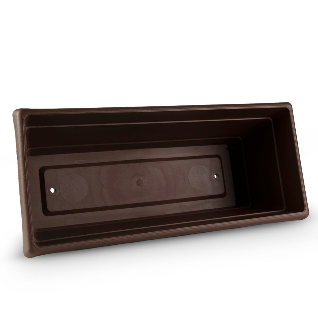 Rectangular Flower Pot 20" D52 Brown - Classic Line.
