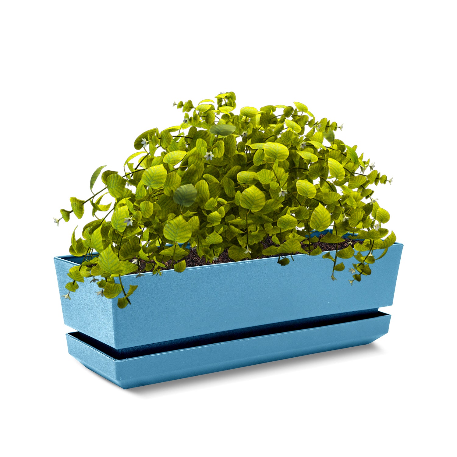 Rectangular Pot 12" L30 Textured Finish - Artistic Line