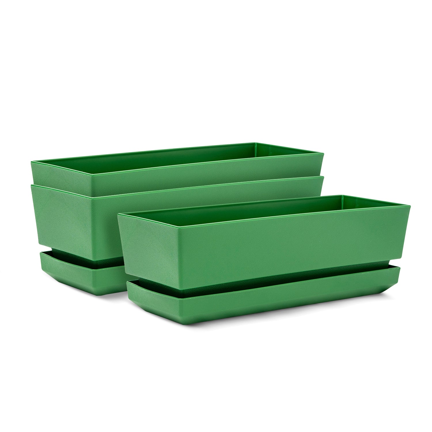 Rectangular Pot 12" L30 Textured Finish - Artistic Line