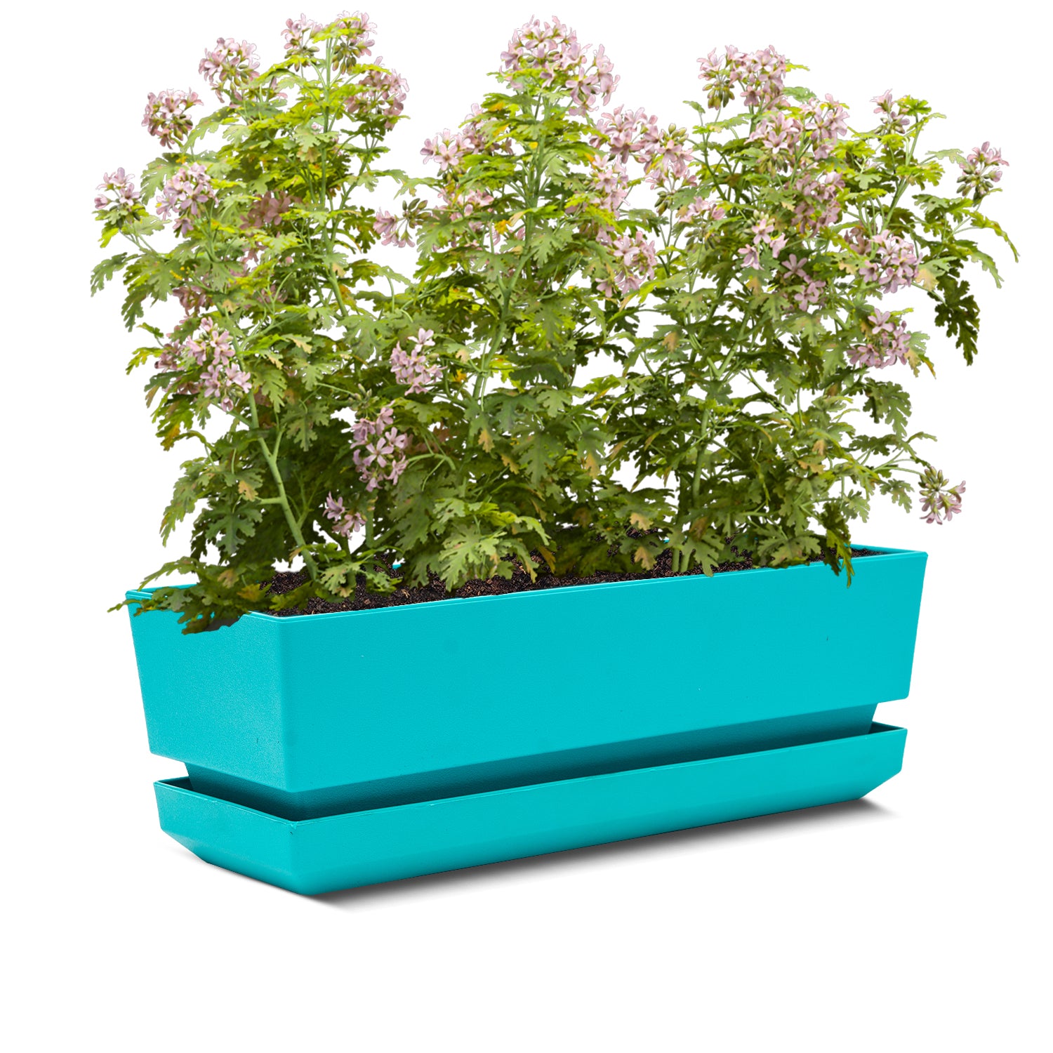 Rectangular Pot 12" L30 Textured Finish - Artistic Line