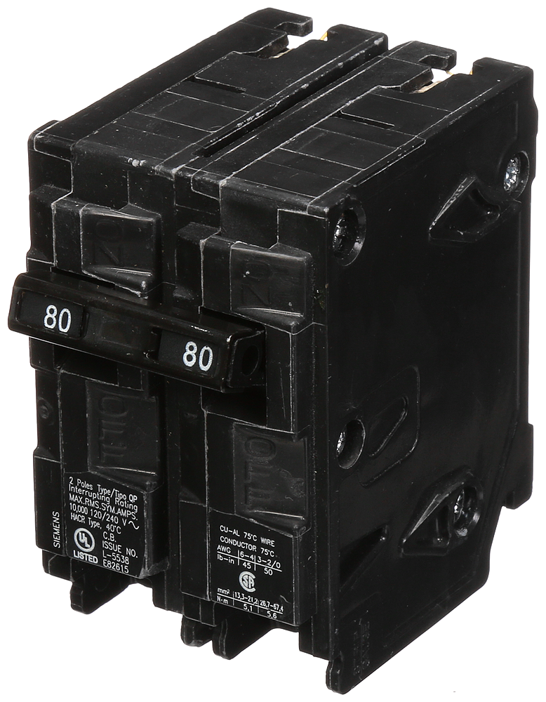 Breaker 80A 2P 120/240V 10K QP