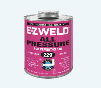 229 All Pressure PVC Cement - EZ-WELD
