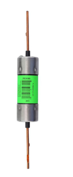 Fuse; Power; Class RK5; Time Delay; 1.34x7.88 In.; 80 A; 600 VAC