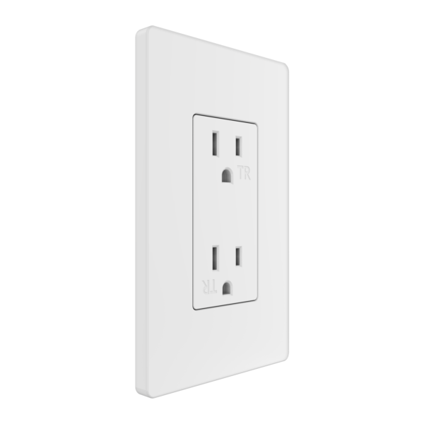 1-Gang Decorator Screwless Wall Plate