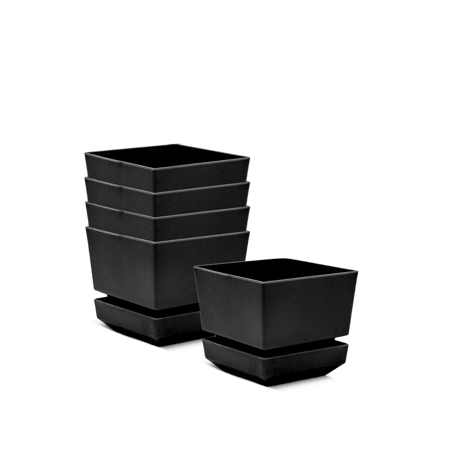 Square Pot 6" L18  Smooth Finish - Artistic Line