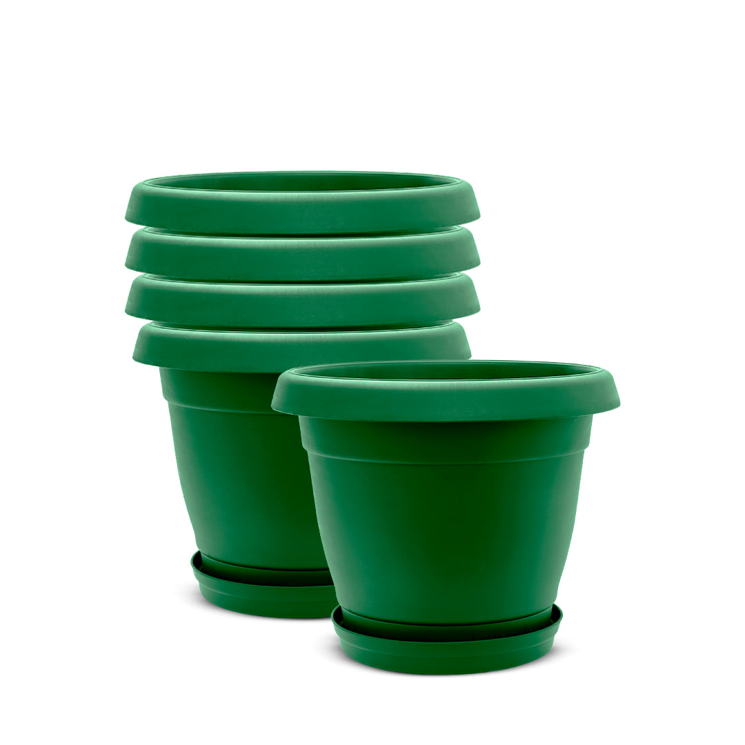 green plant pots Planter 19"